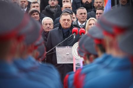 Bosnian Serbs celebrate their autonomous region's statehood day