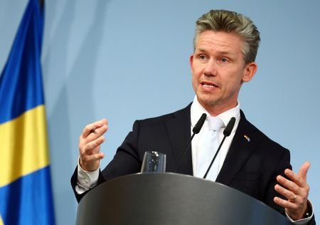 German Defence Minister Pistorius receives Swedish counterpart Jonson in Berlin