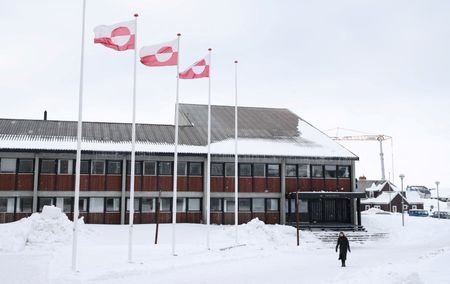 FILE PHOTO: Greenland's parliament Inatsisartut in Nuuk