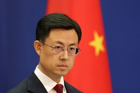 Chinese Foreign Ministry spokesperson Guo Jiakun in Beijing