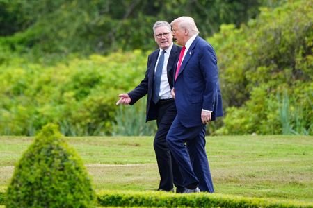 U.S. President Donald Trump visits Scotland