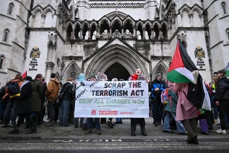 London's High Court to rule on Palestine Action ban