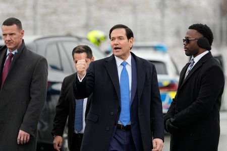 U.S. Secretary of State Rubio departs from Munich