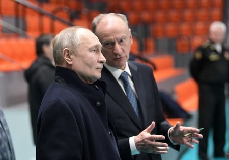 Russian President Putin visits marine technical university in St Petersburg