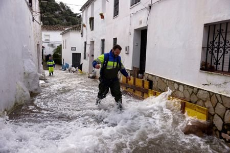 Storm Marta hits parts of Spain
