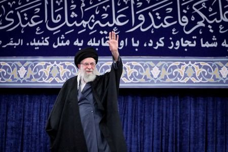 FILE PHOTO: Iran's Supreme Leader Ayatollah Ali Khamenei attends a