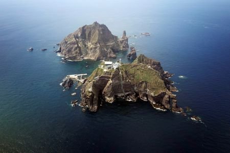 FILE PHOTO: A set of remote islands called Dokdo in