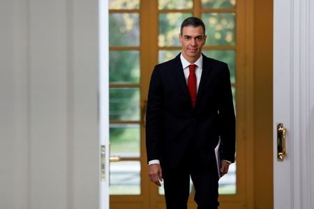 Spain's PM Sanchez holds year-end balance news briefing in Madrid