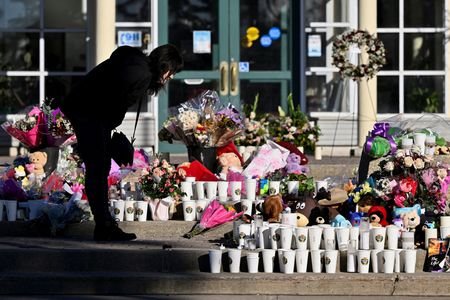 FILE PHOTO: Aftermath of a mass shooting in the Canadian