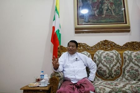 FILE PHOTO: Myanmar's Minister of Immigration and Population Khin Yi