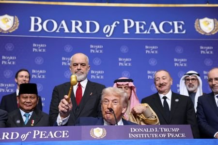 Inaugural meeting of the Board of Peace, in Washington