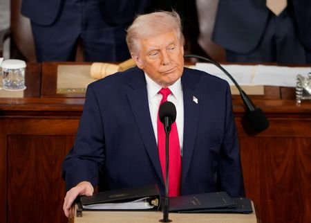 U.S. President Donald Trump delivers the State of the Union
