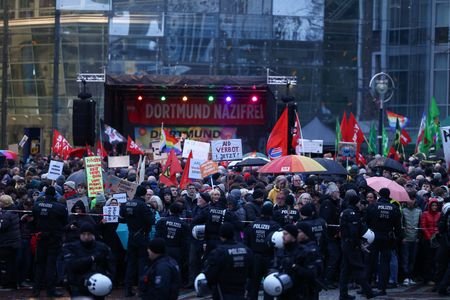 Protest against the AfD in Dortmund