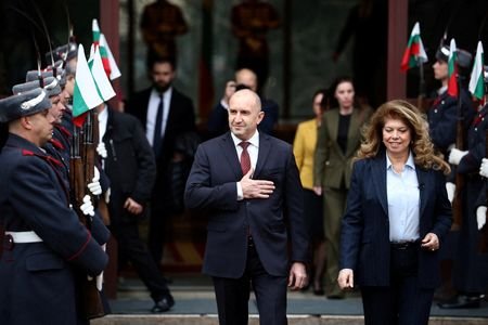 FILE PHOTO: Bulgarian President Radev officially steps down in Sofia