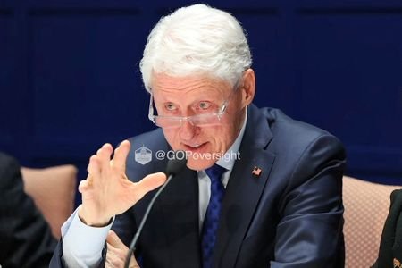 Former President Bill Clinton testifies behind closed doors to a
