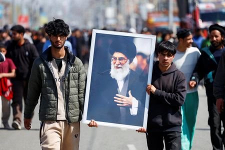 Demonstration following the killing of Iran’s Supreme Leader Ayatollah Ali