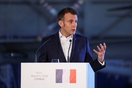 French President Emmanuel Macron visits Cyprus