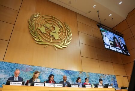 Hossain, Chair of the Independent International Fact-Finding Mission on the