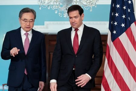 U.S. Secretary of State Rubio meets South Korean Foreign Minister