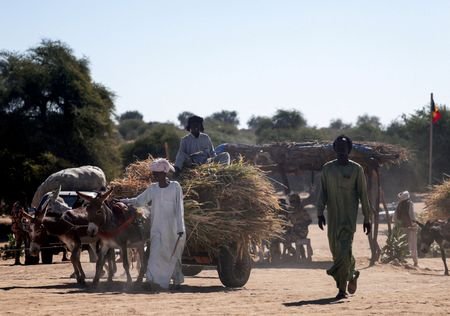 FILE PHOTO: Scenes from Tine border post in eastern Chad