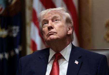 U.S. President Donald Trump holds a cabinet meeting at the