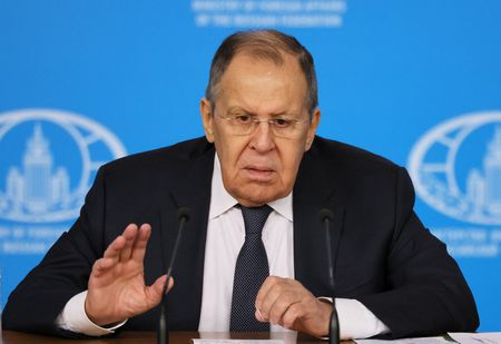 Russian Foreign Minister Lavrov holds annual press conference in Moscow