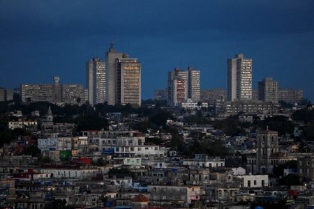 A view of sunrise over Havana after second power grid