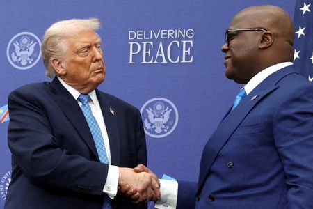 FILE PHOTO: U.S. President Trump hosts leaders of Congo and