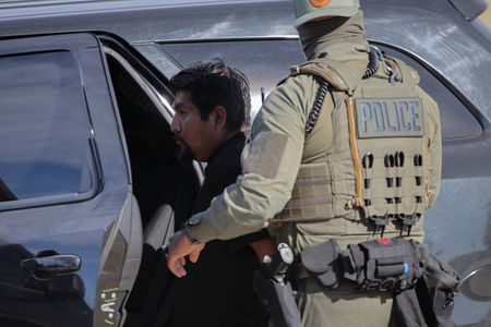U.S. federal agents conduct immigration operation in Thermal