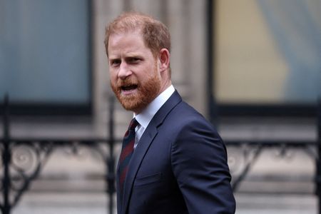 FILE PHOTO: Trial in Britain's Prince Harry and others' phone-hacking