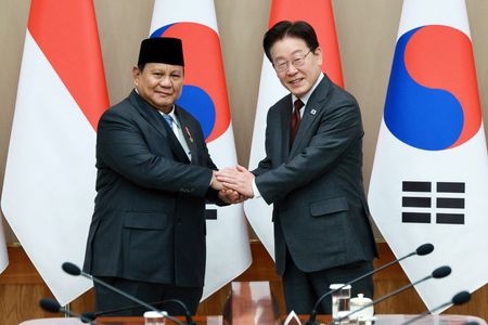 Indonesia's Prabowo meets South Korean counterpart Lee in Seoul