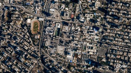 FILE PHOTO: A satellite image shows Iran's Law Enforcement Command