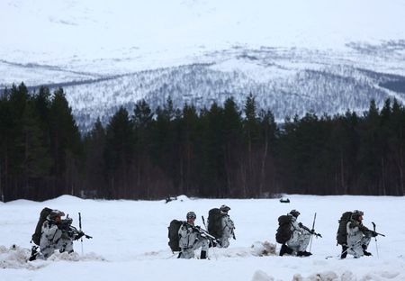 FILE PHOTO: NATO Cold Response 2026 military exercise