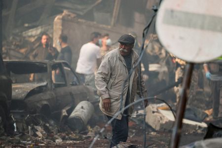Aftermath of Israeli strike in Al-Mazraa, Beirut