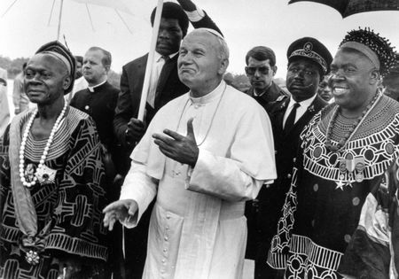 FILE PHOTO: Pope John Paul II visits Cameroon