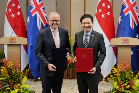 Australian PM Albanese visits Singapore