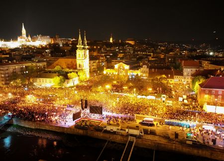 Hungarian parliamentary election in Budapest