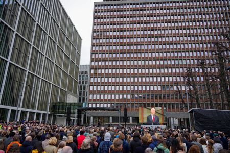 Official opening of the new government quarter at Hammersborg in
