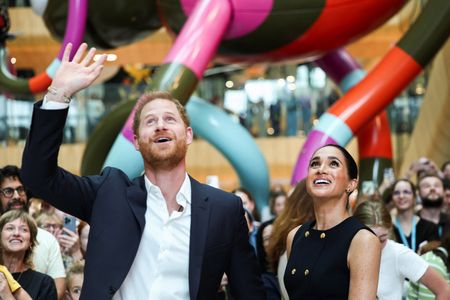 Prince Harry and Meghan, the Duke and Duchess of Sussex,