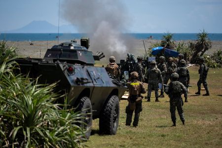 U.S. and Philippine troops hold annual joint military exercises