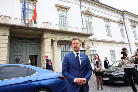 Hungary's President Sulyok meets election winner Magyar and other party