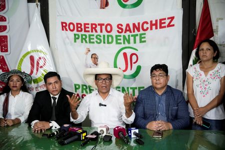 Peru's general election, in Lima
