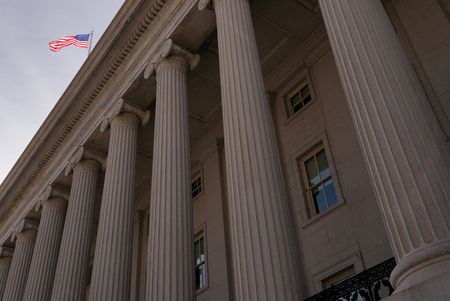 FILE PHOTO: U.S. Department Of The Treasury on day two