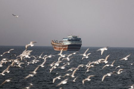 Defiant message from Iran as vessels attempting to cross Hormuz report gunfire