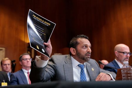 FBI Director Kash Patel testifies before a Senate Appropriations Commerce,