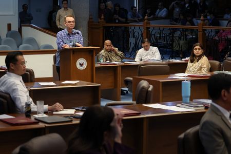 Philippine Senate hold senator and drug war enforcer in protective