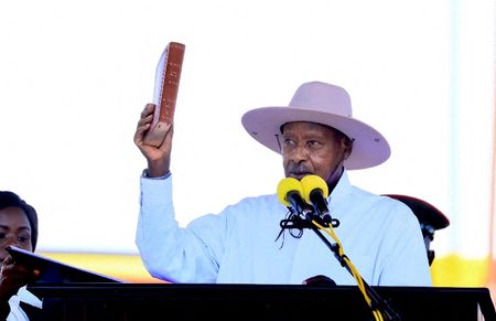 Uganda’s Museveni sworn in for another term
