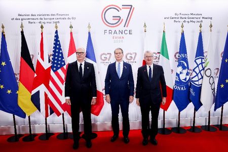 G7 finance ministers and central bank governors meeting in Paris