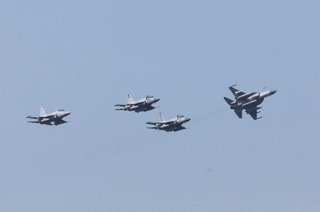 FILE PHOTO: Pakistan Navy's Multinational Exercise AMAN-23, in the North