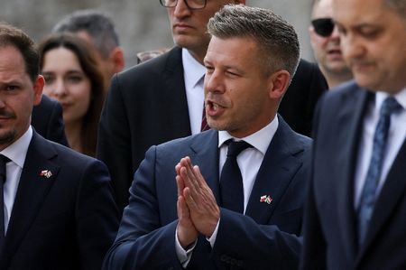 Hungary's Prime Minister Peter Magyar visits Poland
